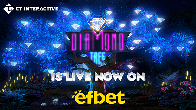 CT Interactive lance Diamond Tree Jackpot sur Efbet en Bulgarie et renforce sa présence sur le marché local