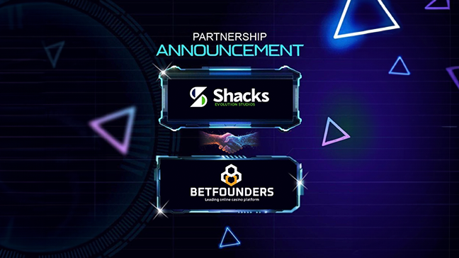 Un autre partenariat majeur : Shacks Evolution Studios & Betfounders