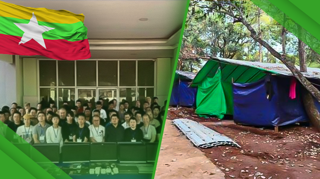 Le Myanmar interpelle 85 ressortissants chinois à Muse dans une affaire présumée de jeu en ligne