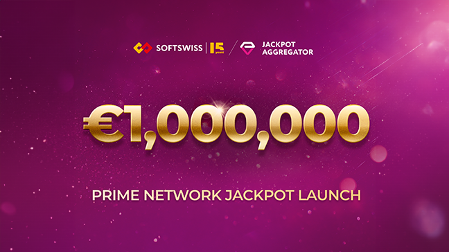 Le jackpot Prime Network de SOFTSWISS démarre avec 1 million d'euros