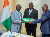 La Commission nationale de la loterie de Côte d’Ivoire accueille le nouveau président