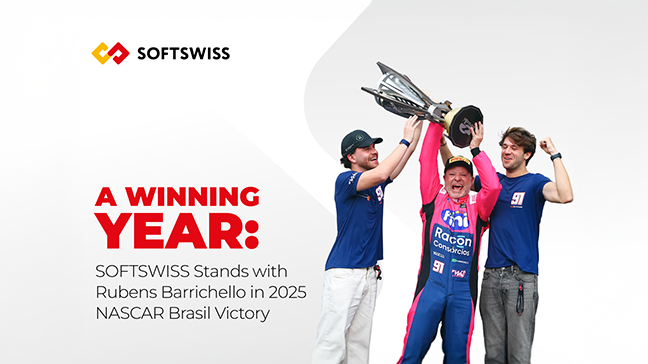 Une année victorieuse : SOFTSWISS soutient Rubens Barrichello dans sa victoire au championnat NASCAR Brasil 2025
