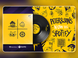 Peter & Sons débarque sur Spotify avec sa musique emblématique.
