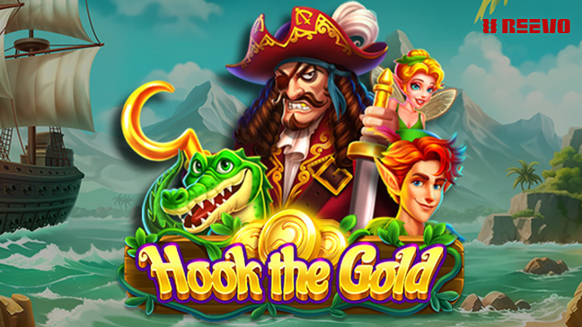 REEVO lance Hook the Gold : un nouveau jeu de machine à sous d'aventure pirate