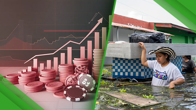 Colombie : taxe d’urgence de 16% sur les paris en ligne pour financer la réponse aux inondations dans huit départements