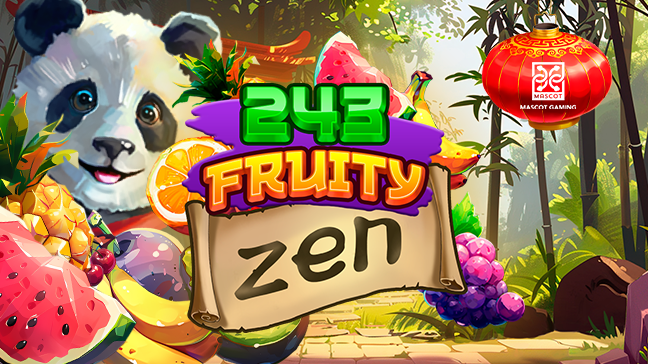 Fruity Zen : la nouvelle machine à sous juteuse de Mascot Gaming arrive sur le marché