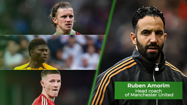 Manchester United prépare une refonte majeure du milieu de terrain pour 2026, Ruben Amorim suit plusieurs cibles Romano