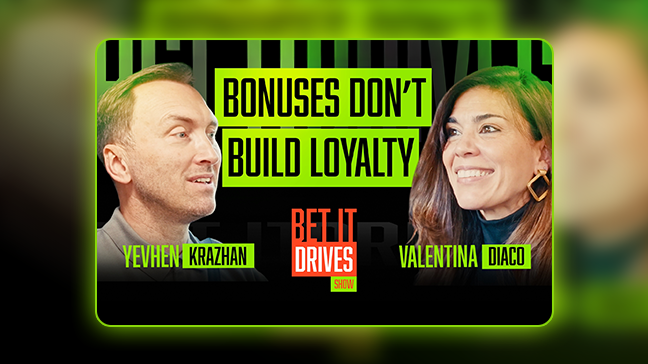 Finale de la saison 3 de Bet It Drives (GR8 Tech) : Valentina Diaco, Romaine d'adoption, nous parle de structure, de fidélisation et de rentabilité responsable.