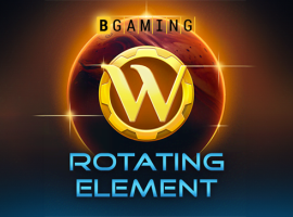 BGaming lance Rotating Element : un gameplay innovant associé à un design époustouflant