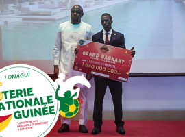 La Guinée célèbre un jackpot record de 1,64 milliard GNF décerné par la LONAGUI
