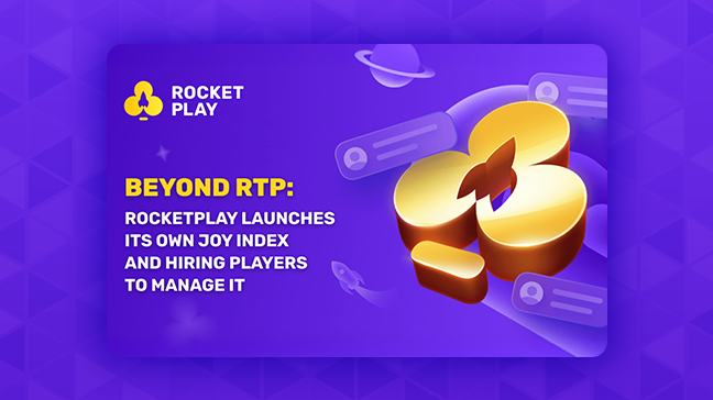 Au-delà du RTP : RocketPlay lance son propre Indice de Joie et recrute des joueurs pour le gérer