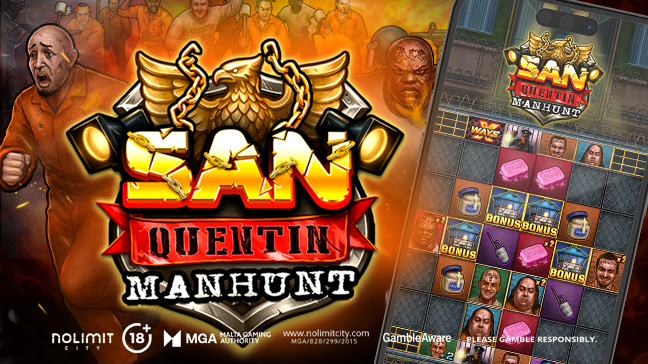 Nolimit City présente sa dernière sortie : San Quentin Manhunt