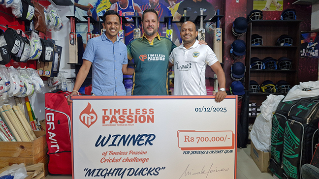 Timeless Passion : Une initiative engagée qui connecte la communauté sportive et l'innovation au Sri Lanka