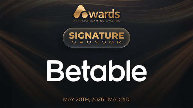 Betable devient sponsor principal des AffPapa iGaming Awards
