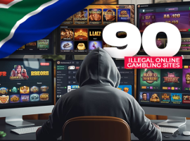 90 sites de jeux d'argent en ligne illégaux en Afrique du Sud