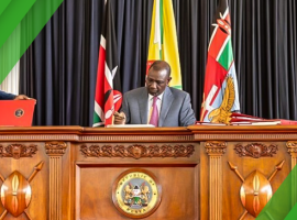 Le président kenyan approuve un projet de loi visant à augmenter la mise minimale