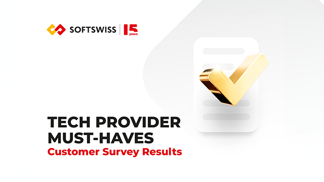 Qu'attendent les opérateurs des fournisseurs de technologie ? Les résultats de l'enquête Kantar pour SOFTSWISS