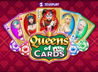 Découvrez l'élégance et l'excitation avec Queens of Cards de ZeusPlay