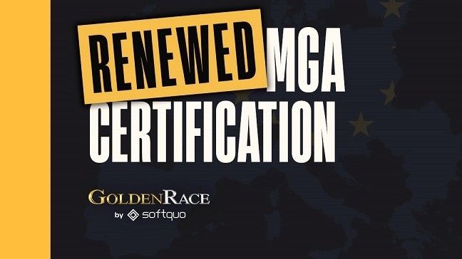 GoldenRace accélère sa croissance en Europe avec le renouvellement de sa certification MGA