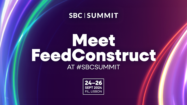 FeedConstruct présentera ses solutions de données de paris sportifs au SBC Summit Lisbon 2024