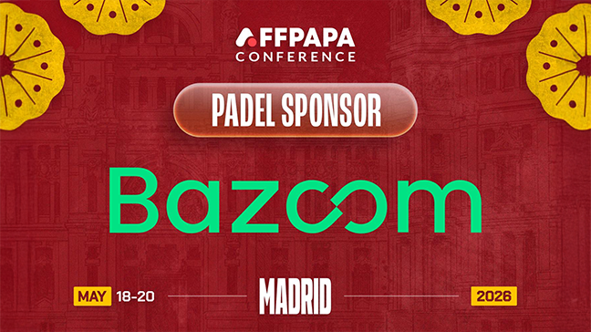 Bazoom devient sponsor du tournoi de padel de la conférence AffPapa Madrid