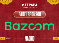 Bazoom devient sponsor du tournoi de padel de la conférence AffPapa Madrid