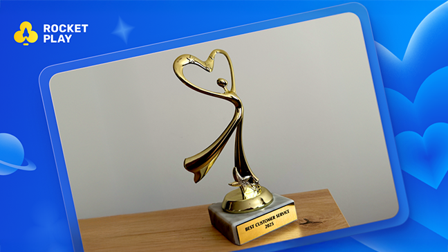RocketPlay remporte le prix du Meilleur Service Client aux European iGaming Excellence Awards