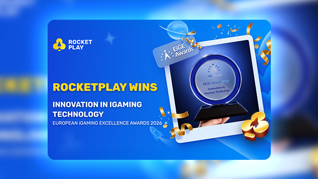 RocketPlay remporte le prix de l'innovation technologique dans l'iGaming aux European iGaming Excellence Awards 2026