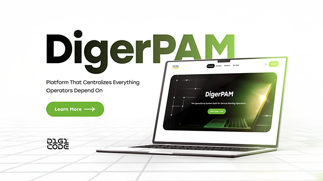 Digicode lance DigerPAM : un système de gestion des comptes joueurs nouvelle génération pour les opérateurs de jeux en ligne