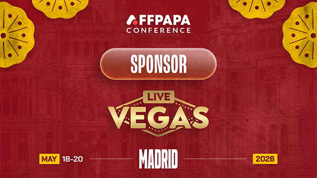 Live Vegas devient sponsor de la conférence AffPapa Madrid
