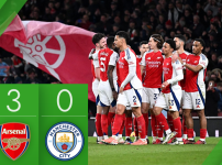 Arsenal écrase Manchester City 3-0 et remporte le Community Shield 2026