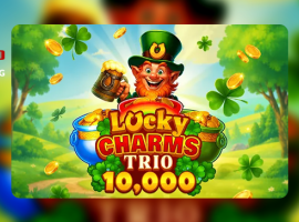 REEVO met en avant Lucky Charms Trio 10,000 de Booming Games dans sa nouvelle mise à jour de contenu
