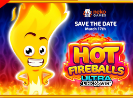 Neko Games suscite l'enthousiasme avec l'annonce de Hot Fireballs Link & Win