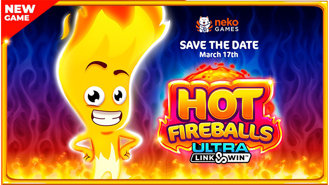 Neko Games suscite l'enthousiasme avec l'annonce de Hot Fireballs Link & Win