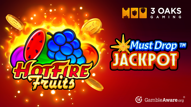 3 Oaks Gaming lance la série Must Drop JACKPOT