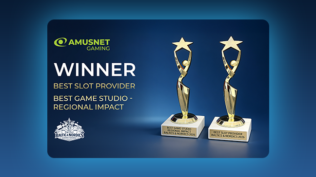Double triomphe : Amusnet Gaming remporte les prestigieux prix Baltic & Nordics