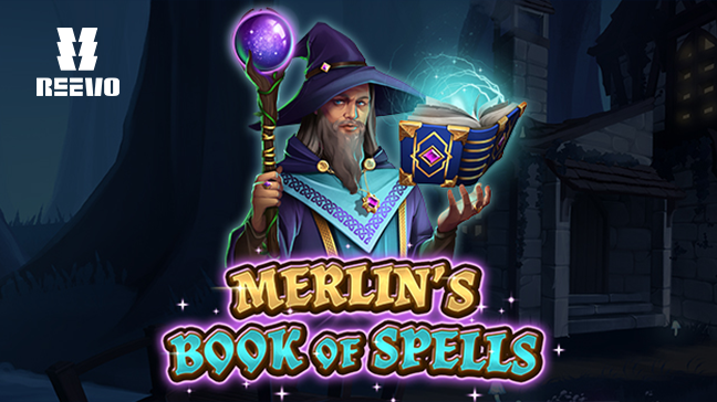 REEVO dévoile Merlin’s Book of Spells : un nouveau jeu de machine à sous magique qui sera lancé le 20 novembre