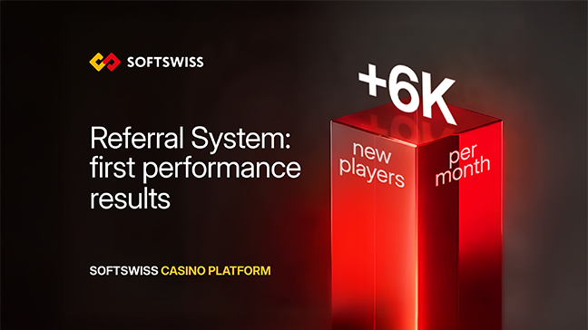 Le système de parrainage SOFTSWISS génère 6 000 nouveaux joueurs en un mois en 2026