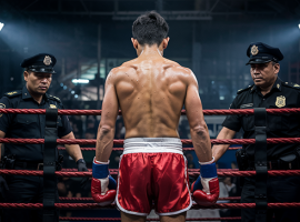 L’ancien champion de Muay Thai « Puenkon Tor Surat » arrêté pour gestion d’un réseau de jeux en ligne de 2,7 M US$