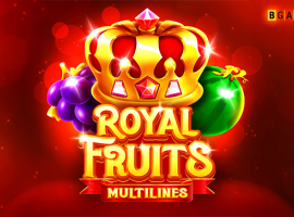 BGaming dévoile Royal Fruits Multilines : une machine à sous sur le thème des fruits avec des touches modernes
