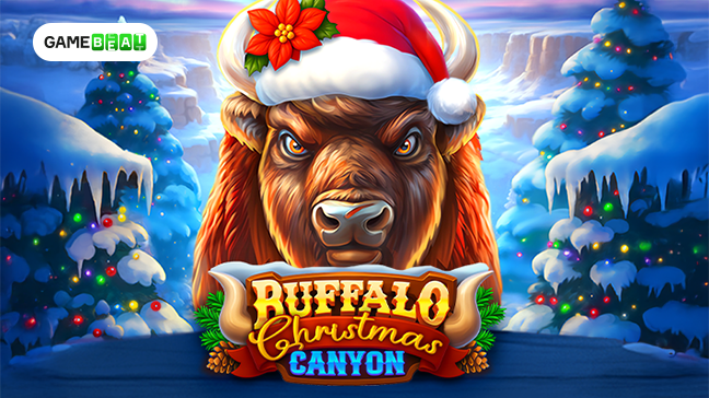 GameBeat dévoile Buffalo Christmas Canyon, une aventure sauvage et glaciale offrant un potentiel de gains colossal