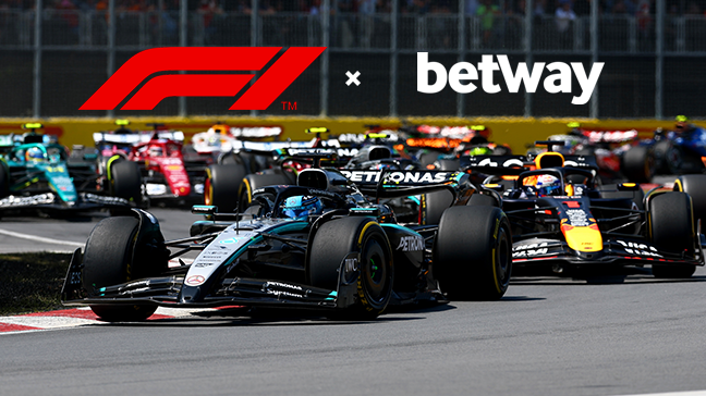La Formule 1 signe Betway comme premier “Official Betting Operator” de son histoire, avec des offres officielles aussi pour l’Afrique