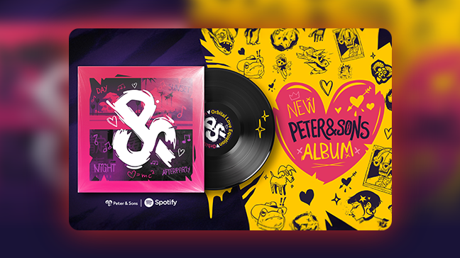 «Neon Love Theory » de Peter & Sons est disponible sur Spotify