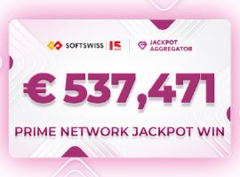 Le jackpot de SOFTSWISS Prime Network atteint 537 000 euros lors du dernier tirage