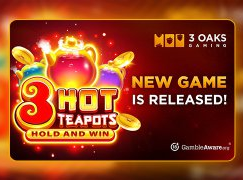 3 Oaks Gaming vous propose 3 théières chaudes : Tenez et gagnez