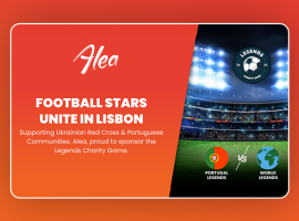 Les stars du football s'unissent à Lisbonne: Alea Renforce l'engagement d'iGaming en matière de responsabilité sociale lors du Jeu caritatif Legends