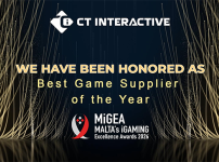 CT Interactive remporte le prestigieux prix du Meilleur Fournisseur de Jeux de l'Année aux MiGEA Awards 2026