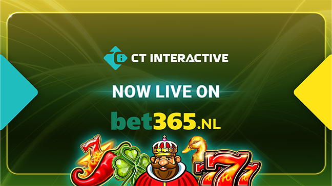 CT Interactive renforce sa présence européenne avec le lancement sur bet365 Pays-Bas