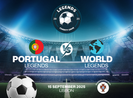 Legends Charity Game à Lisbonne pour collecter des millions pour des œuvres caritatives