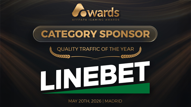Linebet Partners, sponsor de catégorie aux AffPapa iGaming Awards